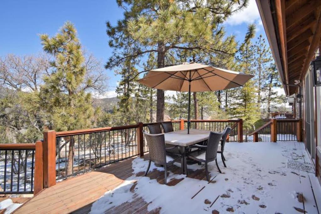 Custom Single Story Cabin With Jacuzzi Pool Table & Big Game Room With Arcade Games Big Bear Lake Zewnętrze zdjęcie
